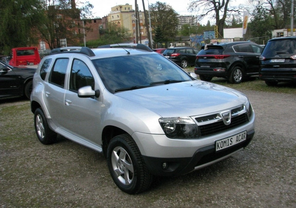 Dacia Duster cena 25900 przebieg: 142947, rok produkcji 2013 z Bytom Odrzański małe 631